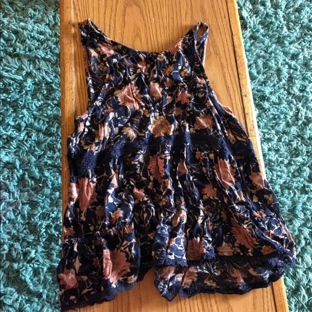 Floral tank top